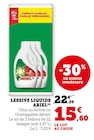 Lessive liquide(a) - ARIEL en promo chez Hyper U Dreux à 15,60 €