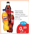 Aktuelles Coca-Cola Angebot bei budni in Hamburg ab 0,89 €