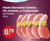 Frische Oberschalen-Schnitzel von  im aktuellen V-Markt Prospekt für 0,79 €
