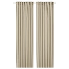 2 Gardinenschals Leinen/mit Gardinenband von DYTÅG im aktuellen IKEA Prospekt für 69,99 €