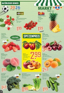 Erdbeeren im aktuellen K+K - Klaas & Kock Prospekt (Bochum) Erdbeeren im K+K - Klaas & Kock Prospekt "Wenn Lebensmittel, dann K+K" mit 12 Seiten (Bochum)
