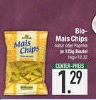 Chips im EDEKA Prospekt Bio-Mais Chips natur im aktuellen EDEKA Prospekt für 1,29 €