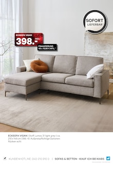 Couch im aktuellen Kabs Prospekt (Bremen) Couch im Kabs Prospekt "ALLES STARK REDUZIERT" mit 20 Seiten (Bremen)