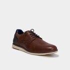 Derbies à lacets marron homme dans le catalogue La Halle
