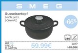 Gusseisentopf Angebote von SMEG bei diska Plauen für 59,99 €