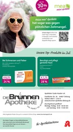 mea - meine apotheke Prospekt für Dieburg mit 4 Seiten mea - meine apotheke Prospekt für Dieburg: "Unsere Juli-Angebote", 4 Seiten, 01.07.2025 - 31.07.2025