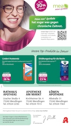 Aktueller mea - meine apotheke Apotheken Prospekt für Wendlingen: Unsere Januar-Angebote mit 4} Seiten, 01.01.2026 - 31.01.2026