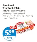 Thunfisch-Filets von Saupiquet im aktuellen V-Markt Prospekt für 5,99 €
