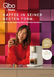 Kaffeevollautomat im aktuellen Tchibo im Supermarkt Prospekt (Mönchengladbach) Kaffeevollautomat im Tchibo im Supermarkt Prospekt "Freude FÜR ALLE" mit 44 Seiten (Mönchengladbach)