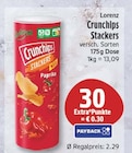 Crunchips Stackers von Lorenz für 2,29 € bei EDEKA im Angebot Crunchips Stackers von Lorenz im aktuellen EDEKA Prospekt