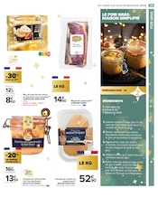 Magret De Canard Angebote im Prospekt "JOYEUX NOËL & MEILLEURS PRIX" von Carrefour auf Seite 61