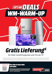 Kühlschrank im MediaMarkt Saturn Prospekt "Gratis Lieferung" mit 1 Seiten (Ettlingen)