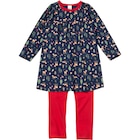 dm-drogerie markt Alzenau - Nachthemd mit Weihnachts-Muster und Leggings, blau + rot, Gr. 110/116 Angebot im Prospekt Nachthemd mit Weihnachts-Muster und Leggings, blau + rot, Gr. 110/116 bei dm-drogerie markt im Alzenau Prospekt für 15,90 €