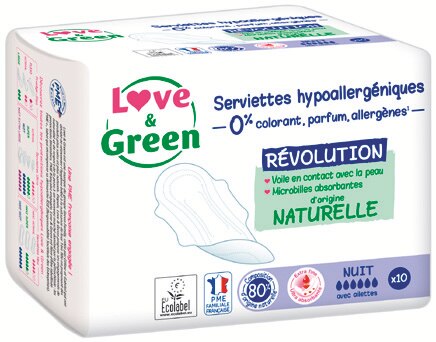 -30% sur tous les produits Love & Green en rayon (sauf Liniment) avec la Carte Colruyt Plus