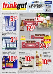 Aktueller Trinkgut Discounter Prospekt in Großbottwar und Umgebung, "Aktuelle Angebote" mit 8 Seiten, 04.08.2025 - 09.08.2025