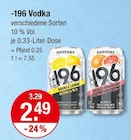 -196 Vodka Double Lemon im V-Markt Prospekt -196 Vodka Double Lemon von Suntory im aktuellen V-Markt Prospekt für 2,49 €