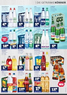 Coca Cola im Getränkewelt Prospekt "DIE GETRÄNKEKÖNNER" mit 4 Seiten (Hilden)