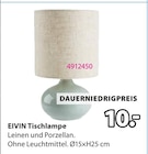 JYSK - EIVIN Tischlampe Angebot im Prospekt EIVIN Tischlampe bei JYSK im Prospekt "" für 10,00 €