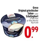 Aktuelle Joghurt Angebote bei EDEKA in Ingolstadt Aktuelles Original griechischer Sahnejoghurt Angebot bei EDEKA in Ingolstadt ab 0,99 €
