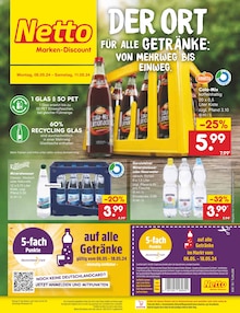 Gerolsteiner im Netto Marken-Discount Prospekt "Aktuelle Angebote" mit 55 Seiten (Freiburg (Breisgau))