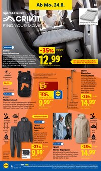 Rucksack im Lidl Prospekt "LIDL LOHNT SICH" mit 71 Seiten (Ludwigshafen (Rhein))