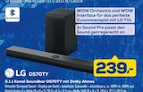 EURONICS Sülzetal - DS70TY 3.1.1 Kanal Soundbar mit Dolby Atmos Angebot im Prospekt DS70TY 3.1.1 Kanal Soundbar mit Dolby Atmos bei EURONICS im Sülzetal Prospekt für 239,00 €