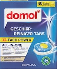 Geschirr-Reiniger Tabs 12-fach Power bei Rossmann im Beilngries Prospekt für 3,65 €