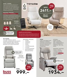 Fernsehsessel im buss Prospekt "VORFREUDE das schönste Gefühl" mit 35 Seiten (Oldenburg)