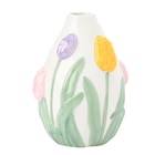 Vase mit Tulpen-Motiven Angebote bei Ernstings family Bad Oeynhausen für 9,99 €