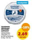 Altenburger Ziegenkäse von Falkenhain für 2,69 € bei Penny-Markt im Angebot Altenburger Ziegenkäse von Falkenhain im aktuellen Penny-Markt Prospekt