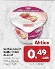 Aktuelles Buttermilchdessert Angebot bei combi in Bielefeld ab 0,49 €