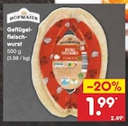 Geflügelfleischwurst im aktuellen Prospekt bei Netto Marken-Discount in Mittweida