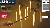 10er-Pack flammenlose LED-Kerzen von dekorado für 19,99 € bei Netto mit dem Scottie im Angebot 10er-Pack flammenlose LED-Kerzen von dekorado im aktuellen Netto mit dem Scottie Prospekt