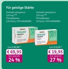 Ginkobil bei mea - meine apotheke im Prospekt "" für 19,95 €