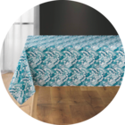 Nappe rectangle Aimie polyester imprimé 145x240cm en promo chez Maxi Bazar Fontenay-sous-Bois à 9,99 €
