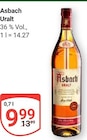Uralt im Angebot bei GLOBUS in Willich Uralt Angebote von Asbach bei GLOBUS Willich für 9,99 €