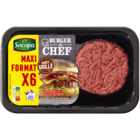 Promo 6 burgers du chef grillé 15% M.G. SOCOPA à 6,75 € dans le catalogue Carrefour à Choisy-le-Roi