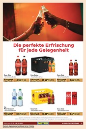 Cola im Metro Prospekt in Schorndorf Aktueller Metro Prospekt mit Cola, "Gastro-Journal", Seite 19