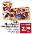 Choco Crossies oder Choclait Chips Angebote von Nestlé bei Marktkauf Schweinfurt für 2,00 €