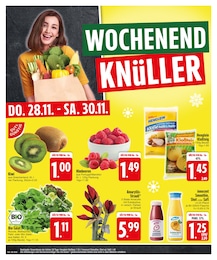 EDEKA Himbeeren im Prospekt 