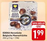 Herzstücke Belgische Meeresfrüchte bei EDEKA im Ostrach Prospekt für 1,99 €