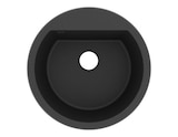 Evier quartz rond 1 bac noir enastré DREXLER ZYNXG80F - 51x51x19,4 cm - Cooke and Lewis en promo chez Brico Dépôt Aix-en-Provence à 99,90 €