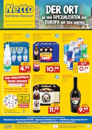 Netto Marken-Discount Prospekt für Regenstauf: "DER ORT AN DEM SPEZIALITÄTEN AUS EUROPA AUF DICH WARTEN.", 6 Seiten, 16.09.2024 - 21.09.2024