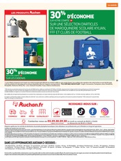 Promos Cartable dans le catalogue "OBJECTIF BBQ" de Auchan Hypermarché Cartable en promo dans le catalogue Auchan Hypermarché à la page 35