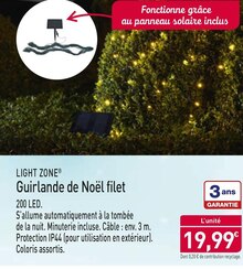 Guirlande de Noël filet - Aldi à Bordeaux Guirlande de Noël filet en promo chez Aldi Bordeaux à 19,99 €