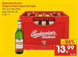 Original Czech Imported Lager bei Netto Marken-Discount im Prospekt "" für 13,99 €