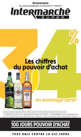 Catalogue Supermarchés Intermarché en cours à Bessancourt et alentours, "34% en avantage carte", 42 pages, 26/09/2023 - 01/10/2023