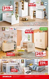 Babyzimmer im Segmüller Prospekt "Segmüller Schlafen Spezial" auf Seite 20