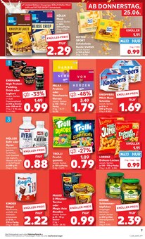 Milka im Kaufland Prospekt "Hier bin ich richtig" mit 58 Seiten (Augsburg)