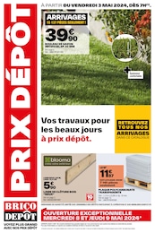 Prospectus Brico Dépôt à Gournay-sur-Marne, "PRIX DÉPÔT", 24 pages, 03/05/2024 - 16/05/2024